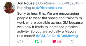Jon Rouse Tweet